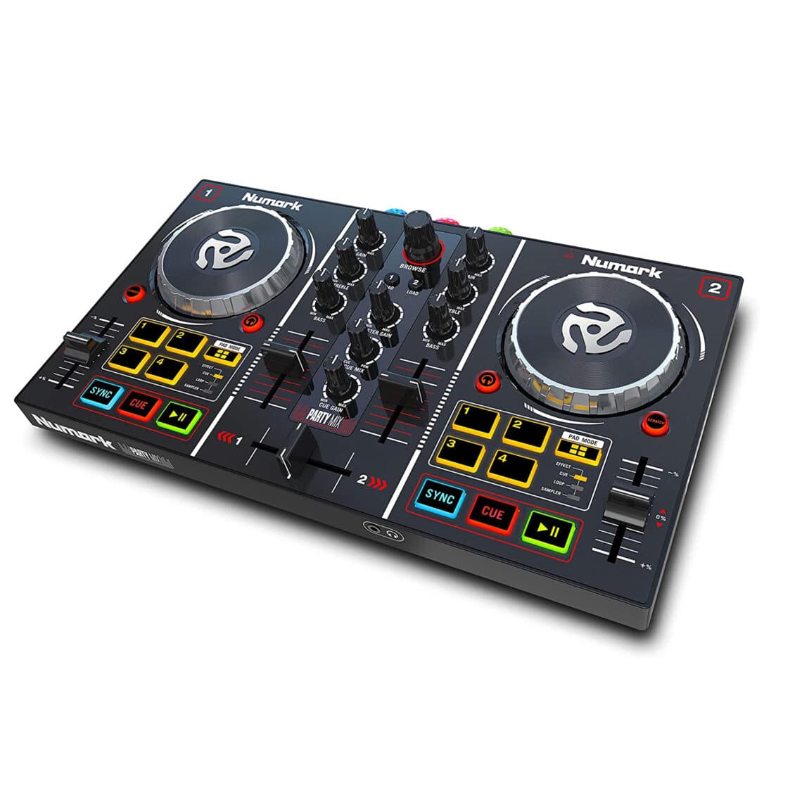 different sync controls for djay pro